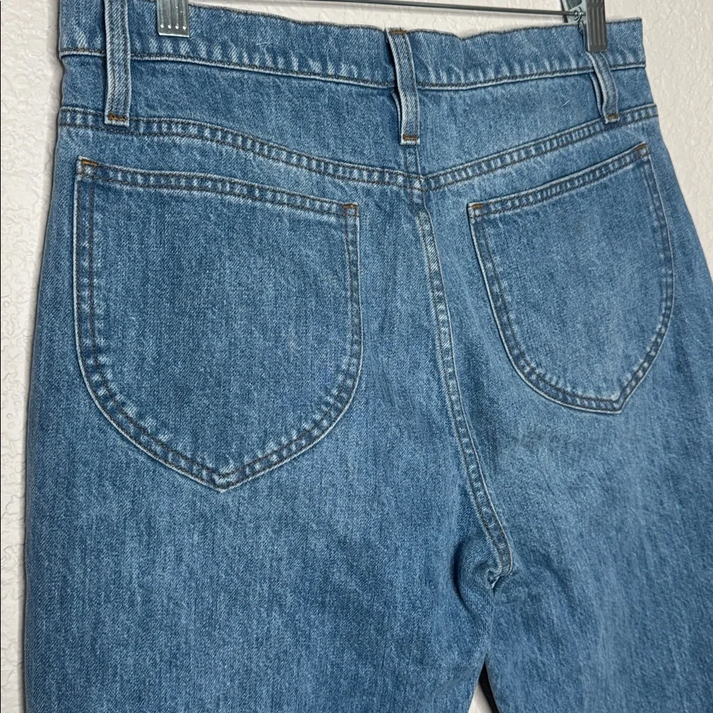 Frame True Straight Leg Riverwalk Jeans Size 29 Medium Wash Full Length - Picture 6 of 8